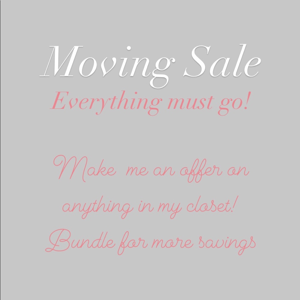 🌸Moving Sale!🌸